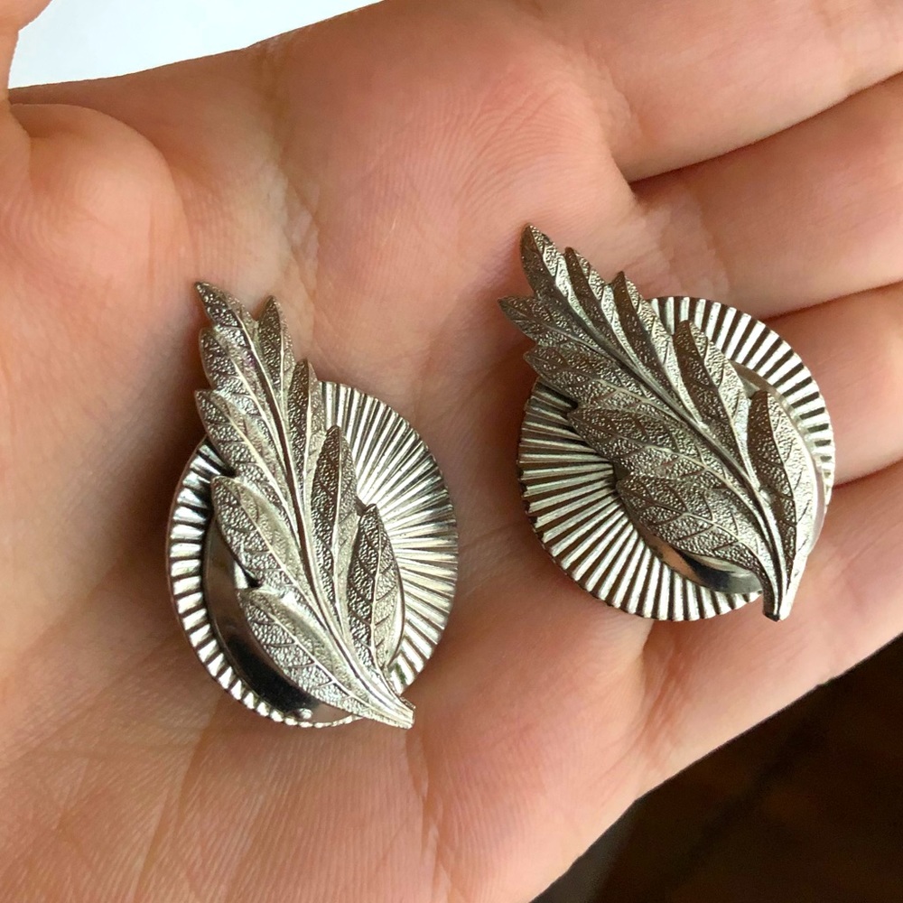 Clip on statement earrings